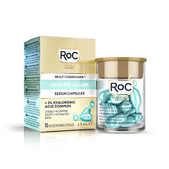 RoC Multi Correxion Hydrate + Plump Sérum - 10 Gélules