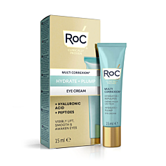 RoC Multi Correxion Hydrate + Plump Crème Yeux - 15ml