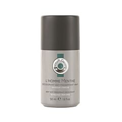Roger & Gallet LHomme Déodorant Anti-Transpirant 48h Menthe Roll-On 50ml