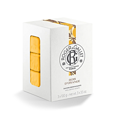 Roger & Gallet Coffret Trio Bois d'Orange Savons 100g 3 Pièces