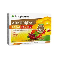 Arkopharma Arkoroyal Royal'Fruits 20 Ampoules x 10ml