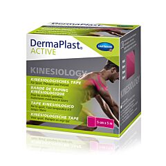 Dermaplast Active Kinesio Tape Roze 5cmx5m 1 Rol