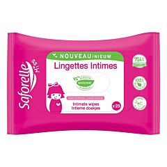 Saforelle Miss Lingettes Intimes 25 Pièces