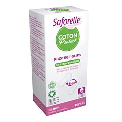 Saforelle Coton Protect Protège-Slips 30 Pièces