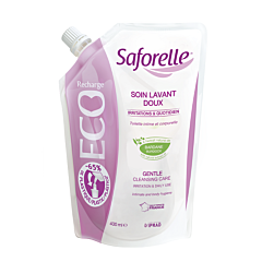 Saforelle Toilette Intime Soin Lavant Doux Eco Recharge 400ml