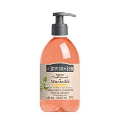 Le Comptoir du Bain Savon Traditionnel de Marseille Fleur dOranger Flacon Pompe 500ml