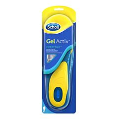 Scholl Gel Activ Everyday Quotidien Semelles Homme 1 Paire