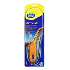 Scholl Activ Gel Work Professionnel Semelles Femme 1 Paire