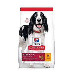 Hill's Science Plan Canine Adultes Medium 11-25kg au Poulet 2,5kg