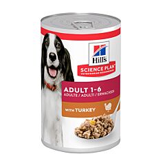 Hill's Science Plan Canine Adult 1-6 à la Dinde 370g