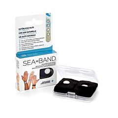 Sea-Band Bracelet d'Acupression Nausées Adulte Noir 2 Pièces