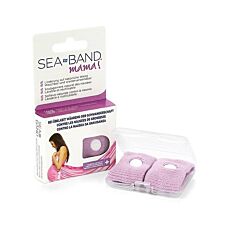 Sea-Band Mama Bracelet d'Acupression Nausées de Grossesse Lilas 2 Pièces