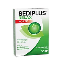 Sediplus Relax Forte Adultes 30 Comprimés