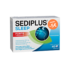 Sediplus Sleep Forte Adultes 40 Comprimés Promo - 5 €