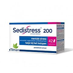 Sedistress 200mg Stress Mental 42 Comprimés	