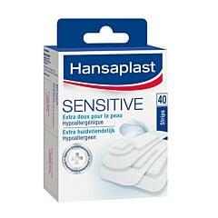 Hansaplast Sensitive Pansements Extra Doux 40 Pièces