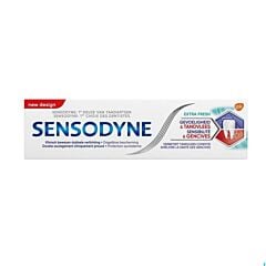 Sensodyne Sensibilité & Gencives Extra Fresh Dentifrice Tube 75ml
