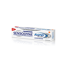 Sensodyne Rapid Relief Whitening Dentifrice Tube 75ml