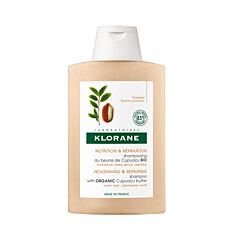 Klorane Shampooing au Beurre de Cupuaçu Bio Cheveux Très Secs & Abîmés Flacon 400ml