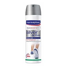 Hansaplast Silver Active Déodorant Pieds Anti-Transpirant Spray 150ml