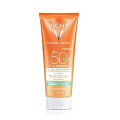 Vichy Capital Soleil Smeltende Melkgel SPF50+ - Vochtige/Droge huid - 200ml