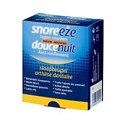 Snoreeze Douce Nuit Anti-Ronflement Orthèse Dentaire 1 Pièce
