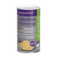 MannaVital Lécithine de Soja Platinum Sans OGM Granulés 500g