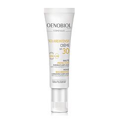 Oenobiol Cosmétiques Solaire Intensif Crème Visage IP30 Tube 50ml