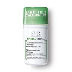 SVR Spirial Végétal Déodorant Anti-Transpirant 48h Sans Sels dAluminium Roll-On 50ml