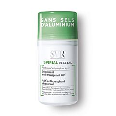 SVR Spirial Végétal Déodorant Anti-Transpirant 48h Sans Sels d'Aluminium Roll-On 50ml