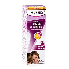 Paranix Behandelingsspray Luizen & Neten 100ml + Kam