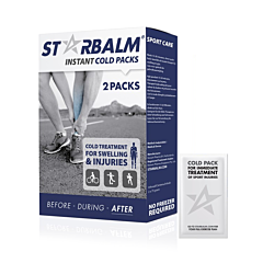 Star Balm Fast Cold Packs 2x75g