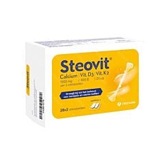 Steovit Calcium/Vitd3/Vit K2 - 1000mg/800IE - 28x2 Tabletten