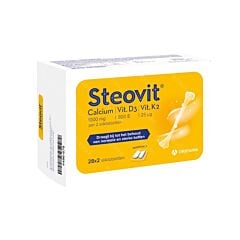 Steovit Calcium/Vitd3/Vit K2 - 1000mg/800IU - 28x2 Comprimés