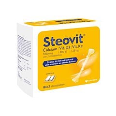 Steovit Calcium/Vitd3/Vit K2 - 1000mg/800IE - 84x2 Tabletten