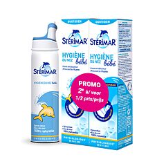 Stérimar Baby Zeewater Neusspray 2x100ml Promo 2de -50%