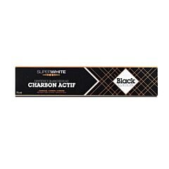 Superwhite Black Edition Dentifrice Blancheur au Charbon Actif Tube 75ml