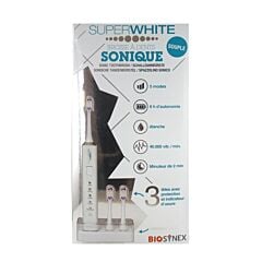 Superwhite Brosse à Dents Sonique - Blanc - 1 Pièce