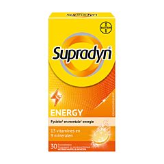 Supradyn Energy 30 Comprimés Effervescents NF