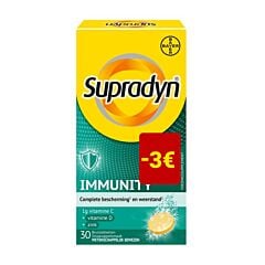 Supradyn Immunity 30 Comprimés Effervescent PROMO -€3 