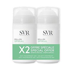 SVR Spirial Deo Roll-on - 48h Anti-Transpirant - 2x50ml NF