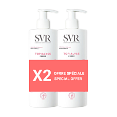 SVR Topialyse Crème Soin Nourrissant Anti-Dessèchement - 2x400ml