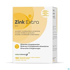 Natural Energy Zink Extra 180 Gélules