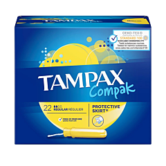 Tampax Compak Régulier 22 Tampons