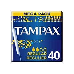 Tampax Regular 40 Tampons