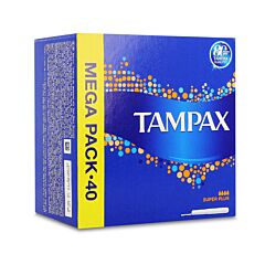 Tampax Super Plus 40 Tampons