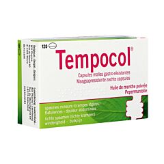 Tempocol Spasmes Mineurs Flatulences Douleur Abdominale 120 Gélules