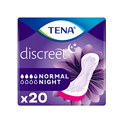 Tena Discreet Normal Night 20 Pièces