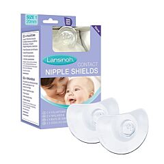 Lansinoh Bouts de Seins pour Allaitement T1 20mm 1 Paire + Etui de Protection