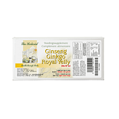 The Herborist Ginseng Gingko Royal Yelly 20 Ampoules x 10ml